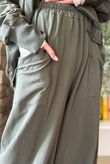 Lagen Shelby Barrel Pant Deep Khaki
